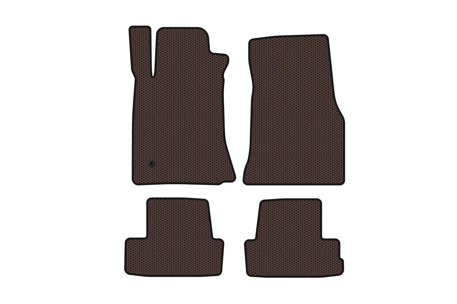 Гумові килимки Carsuit (2005-2009, GT, Купе, коричневий)