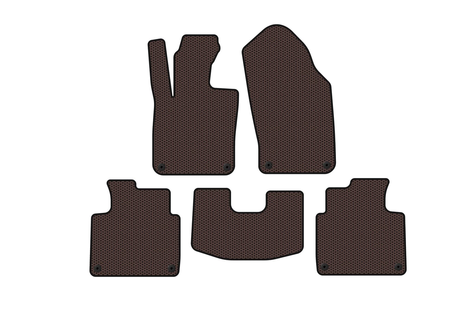 Гумові килимки Carsuit (SD, Коротка база, коричневий)