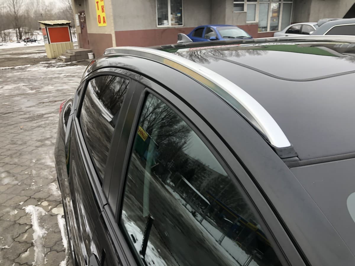 Рейлінги на дах Honda Hrv 2015+ якість оригіналу (алюміній 2шт.) 3