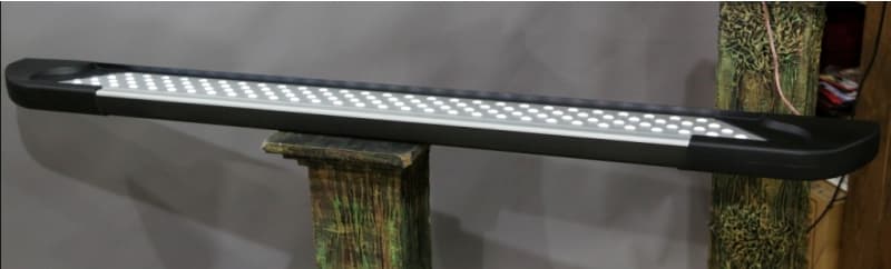 Бокові пороги X5-тип LED (2 шт., Алюм.) Тільки на довгу базу