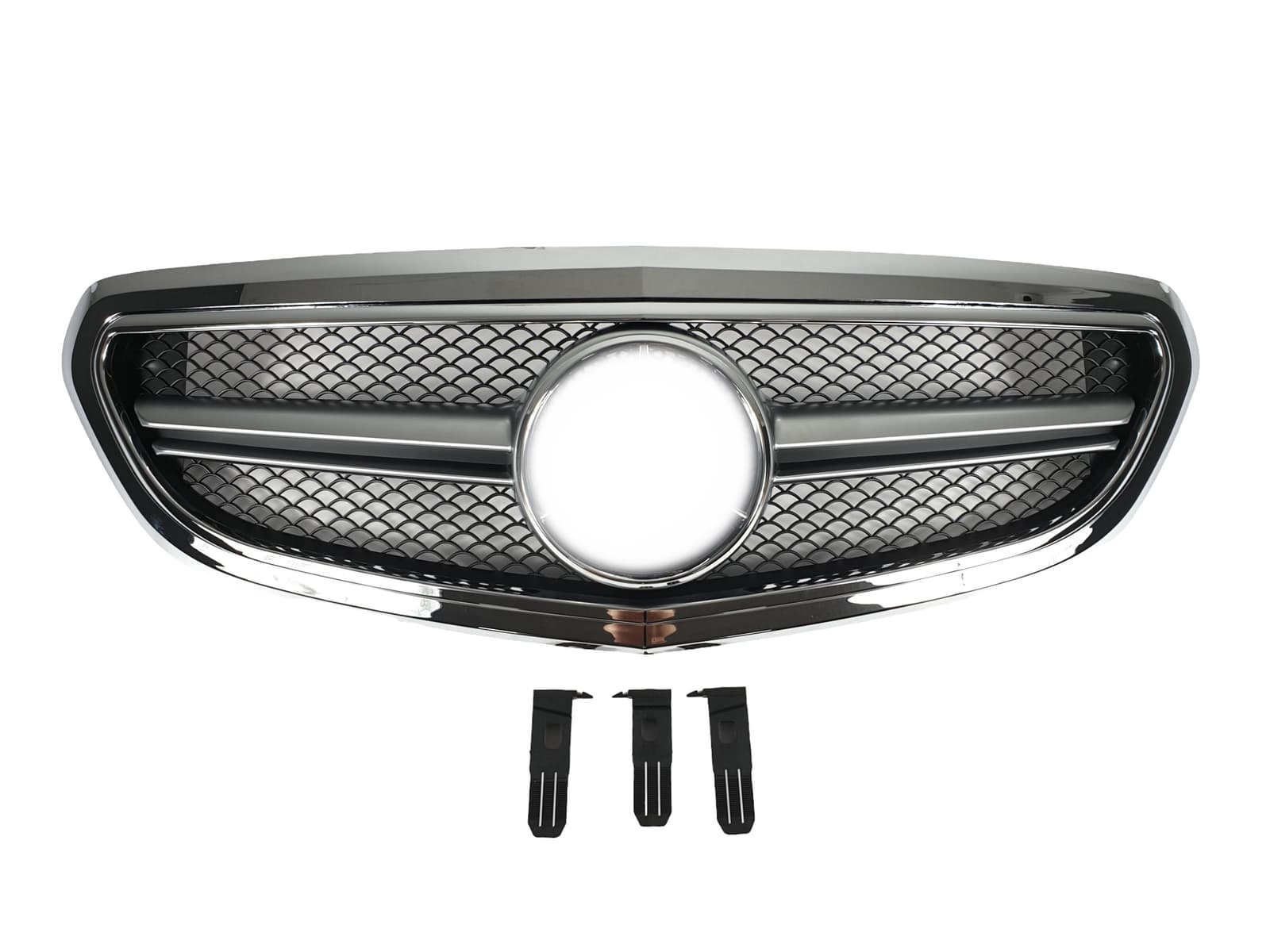 Решітка радіатора Chrome CLASSIC SL на Mercedes-Benz E-Class W212 2013-2016 року