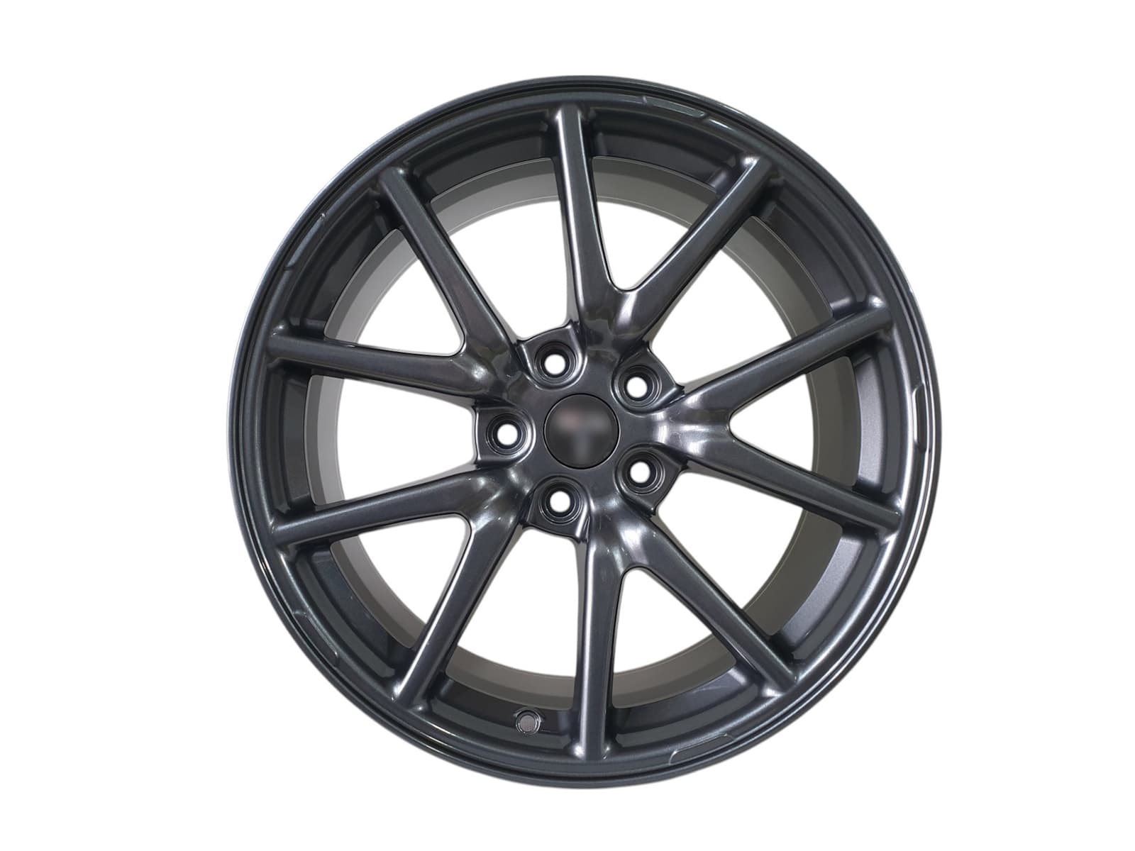 R18 Dark Gunmetal (одноширокі) Диски на Tesla Model 3 2017-2022 року
