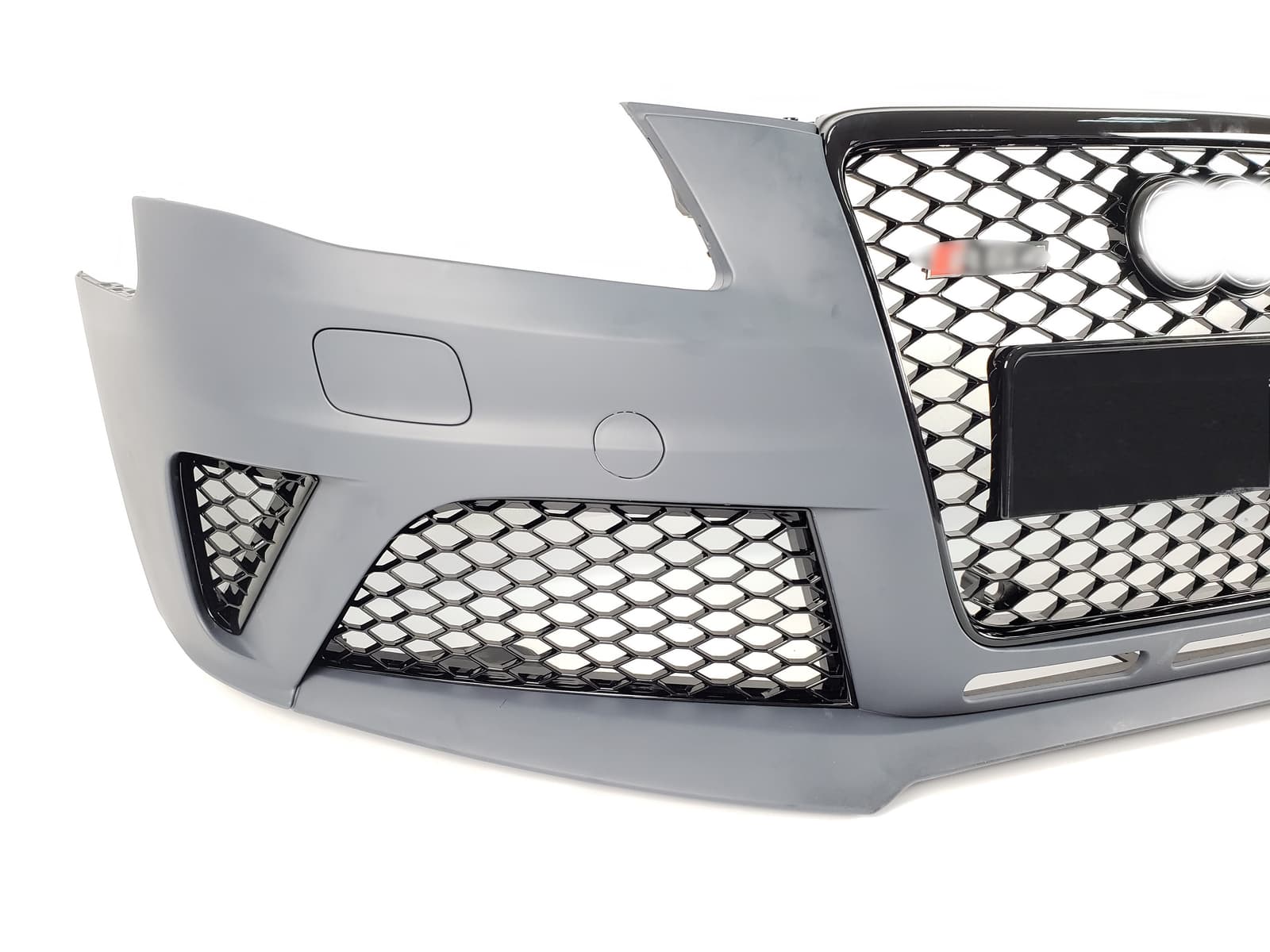 Передній бампер (в стилі RS4) на Audi A4 B8 2007-2011 року 2