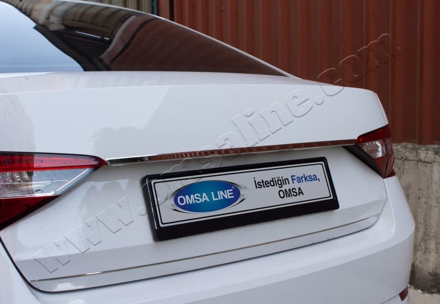 Планка над номером Sedan (нерж)