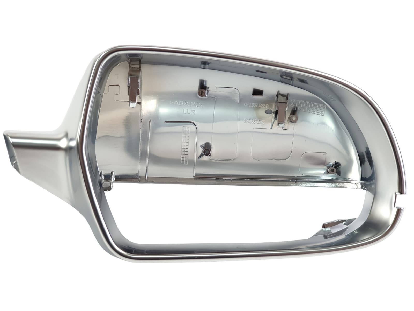 Накладки на дзеркала Silver Matte (стиль S-Line) на Audi A4 B8 2011-2015 року 4
