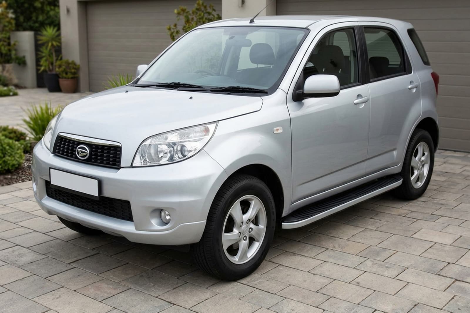 Бокові пороги Tayga Grey (2 шт., алюміній)