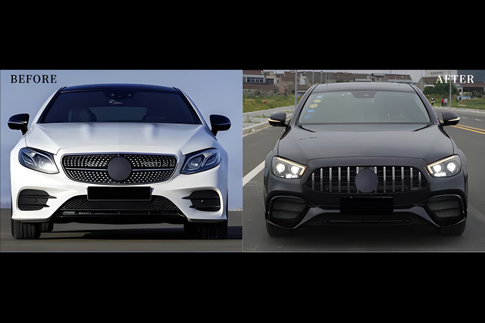 Комплект рестайлінгу в AMG E63 2024 року