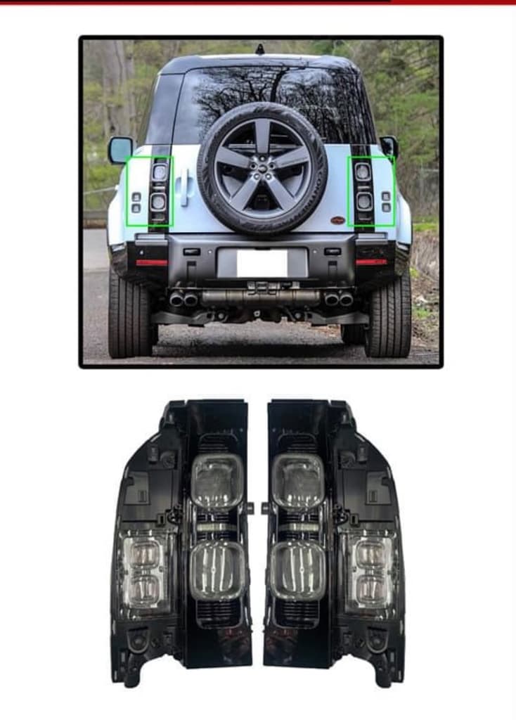 Задні фонарі LED (2 шт)