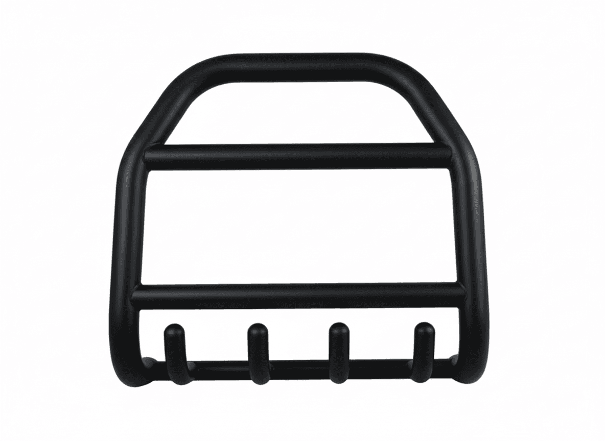 Передня дуга QT007 Black (нерж.)