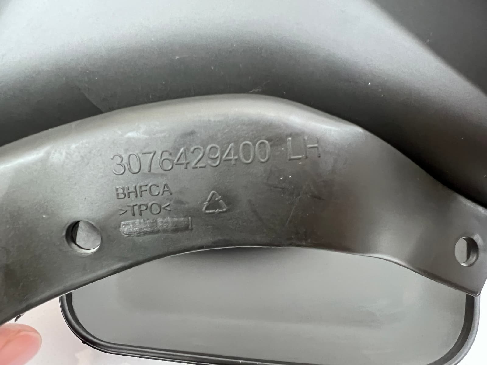 Бризковики Volvo S40 2009-2012 рестайлінг, комплект 4 шт. 3