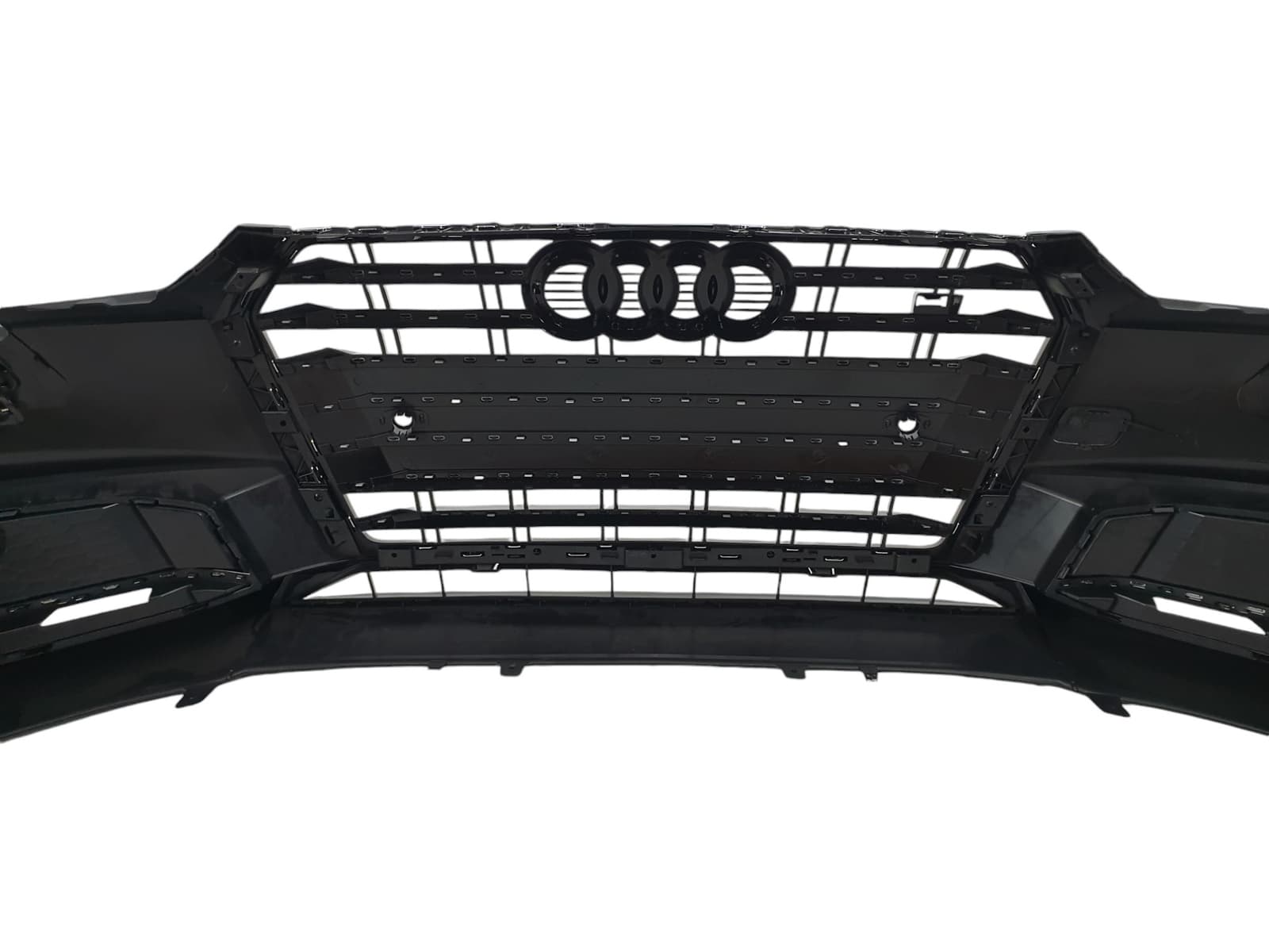 Передній бампер (в стилі S4) на Audi A4 B9 2015-2019 року 5