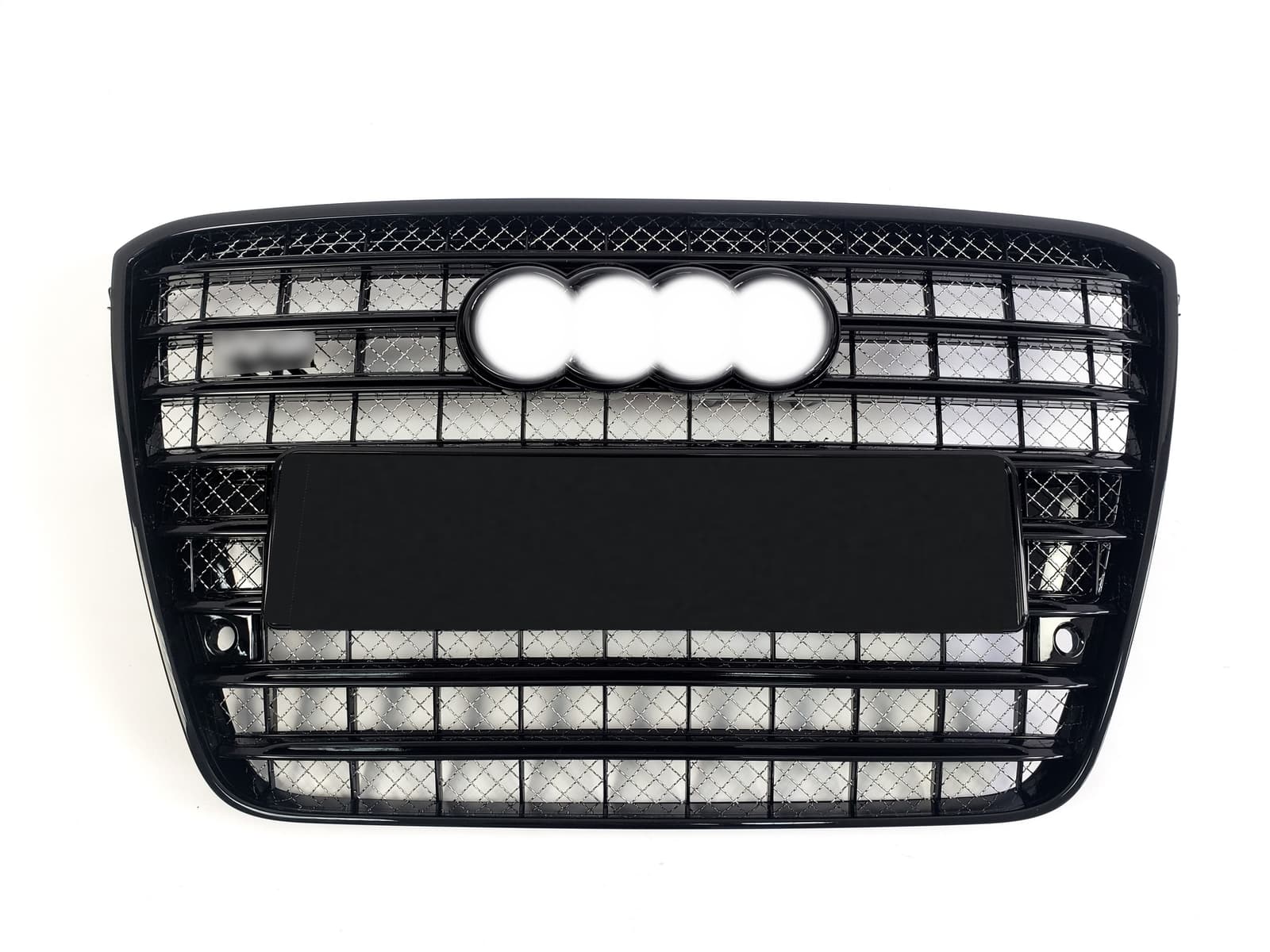 Решітка радіатора Full Black (в стилі W12) на Audi A8 D4 2010-2014 року