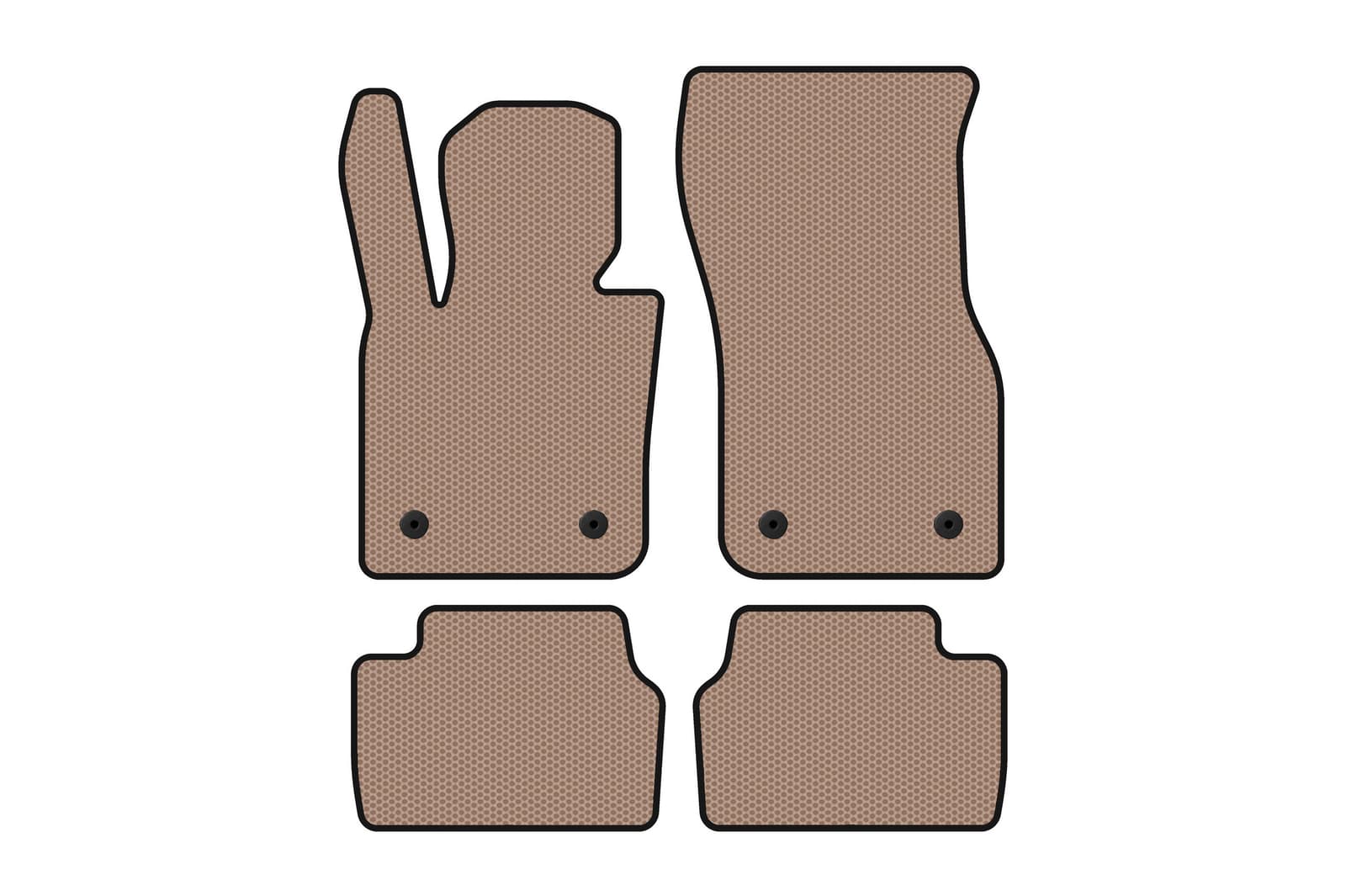 Гумові килимки Carsuit (для F55, 5-ти дверний, бежевий)