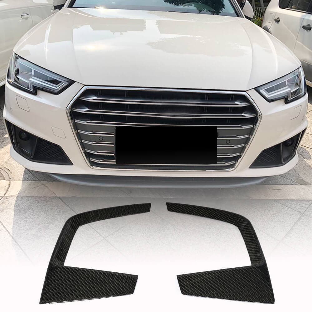 Накладки на протитуманні фари V3 (для S-Line Sedan 2015-2019, Карбон)