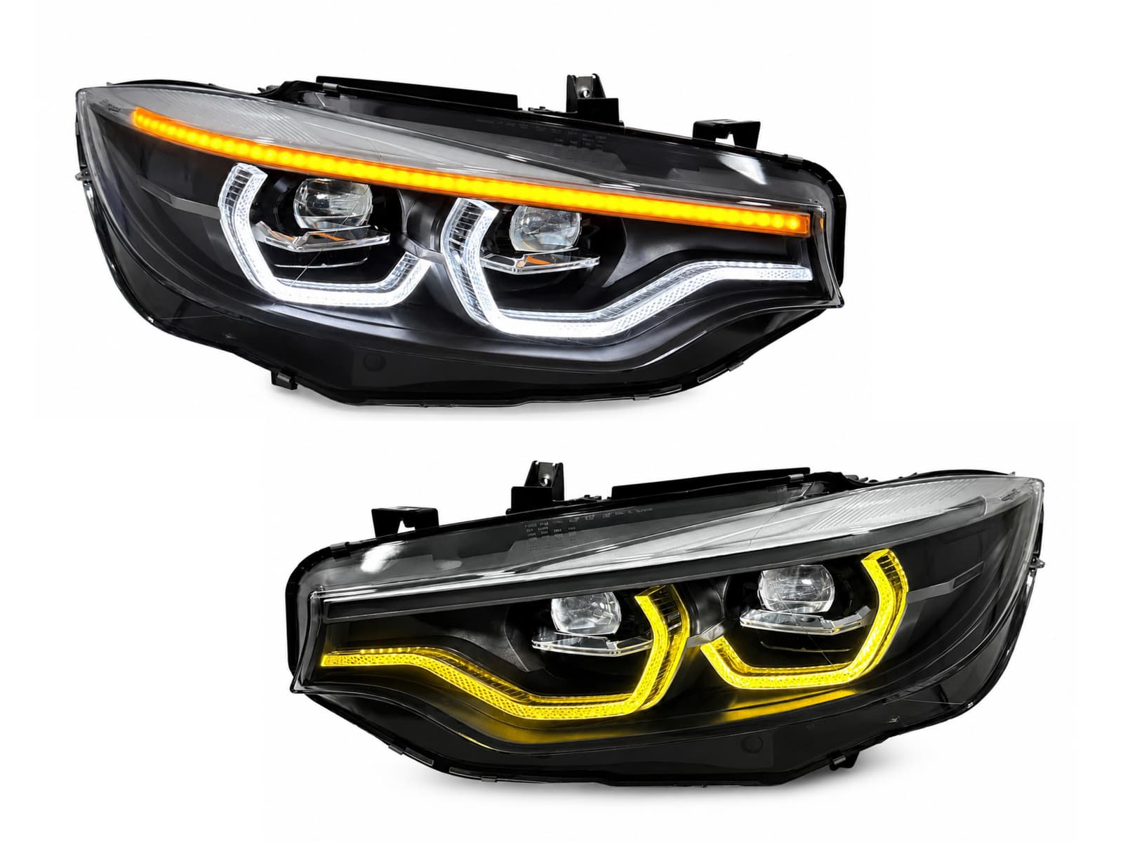 Фари FULL LED для BMW 4 series F32 F33 F36 F80 2013-2016 2шт. комплектні з блоками, КСЕНОН 7 PIN АПГРЕЙД В LED