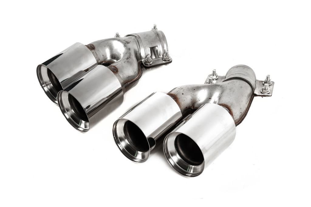 Насадки на глушник M6 Silver (2 шт)