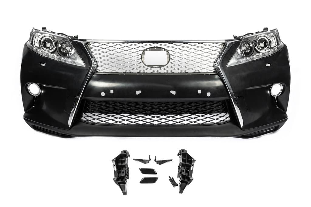 Передній бампер F-Sport (рестайлінг) 2012-2015, без фар 2