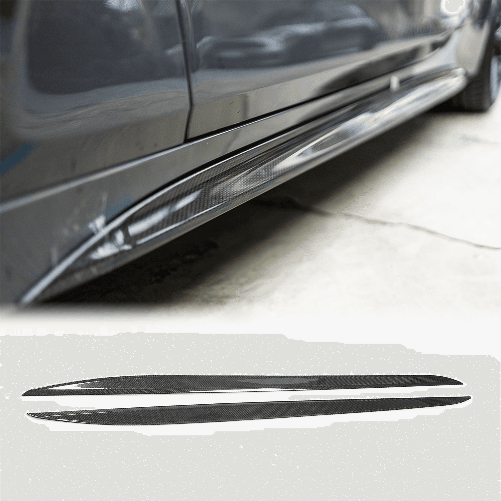 Накладки на пороги V2 (для G22/G23 M-Sport, Карбон)