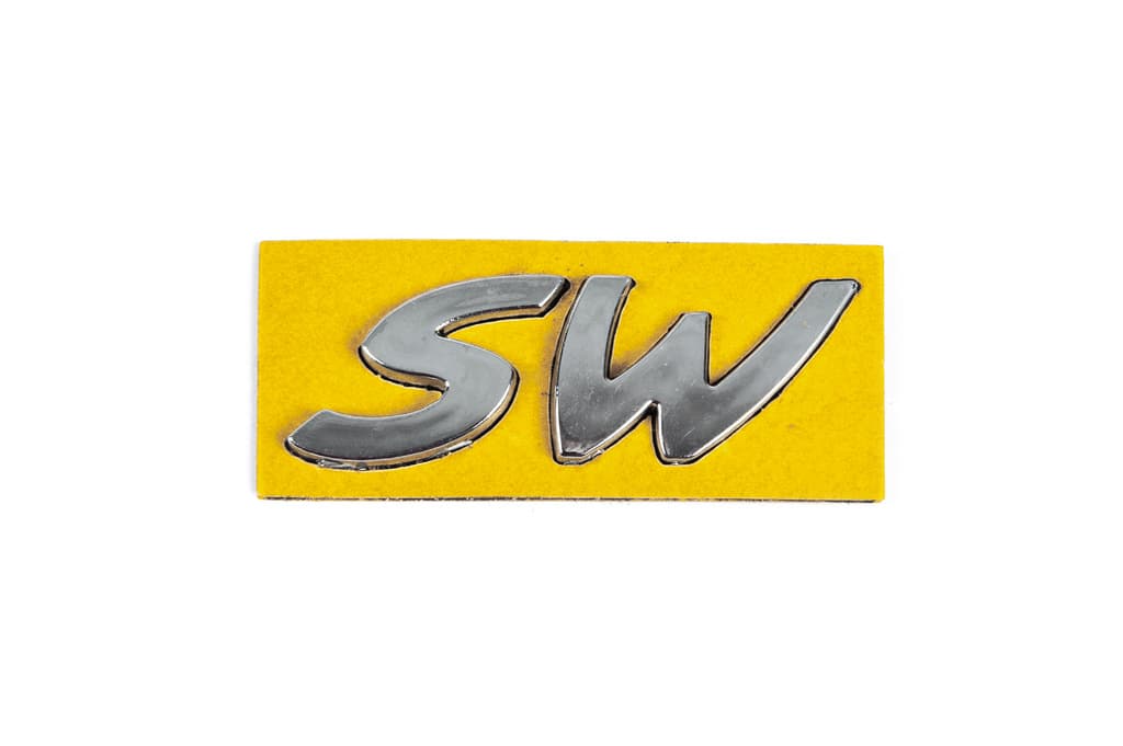 Напис SW (64мм на 21мм)