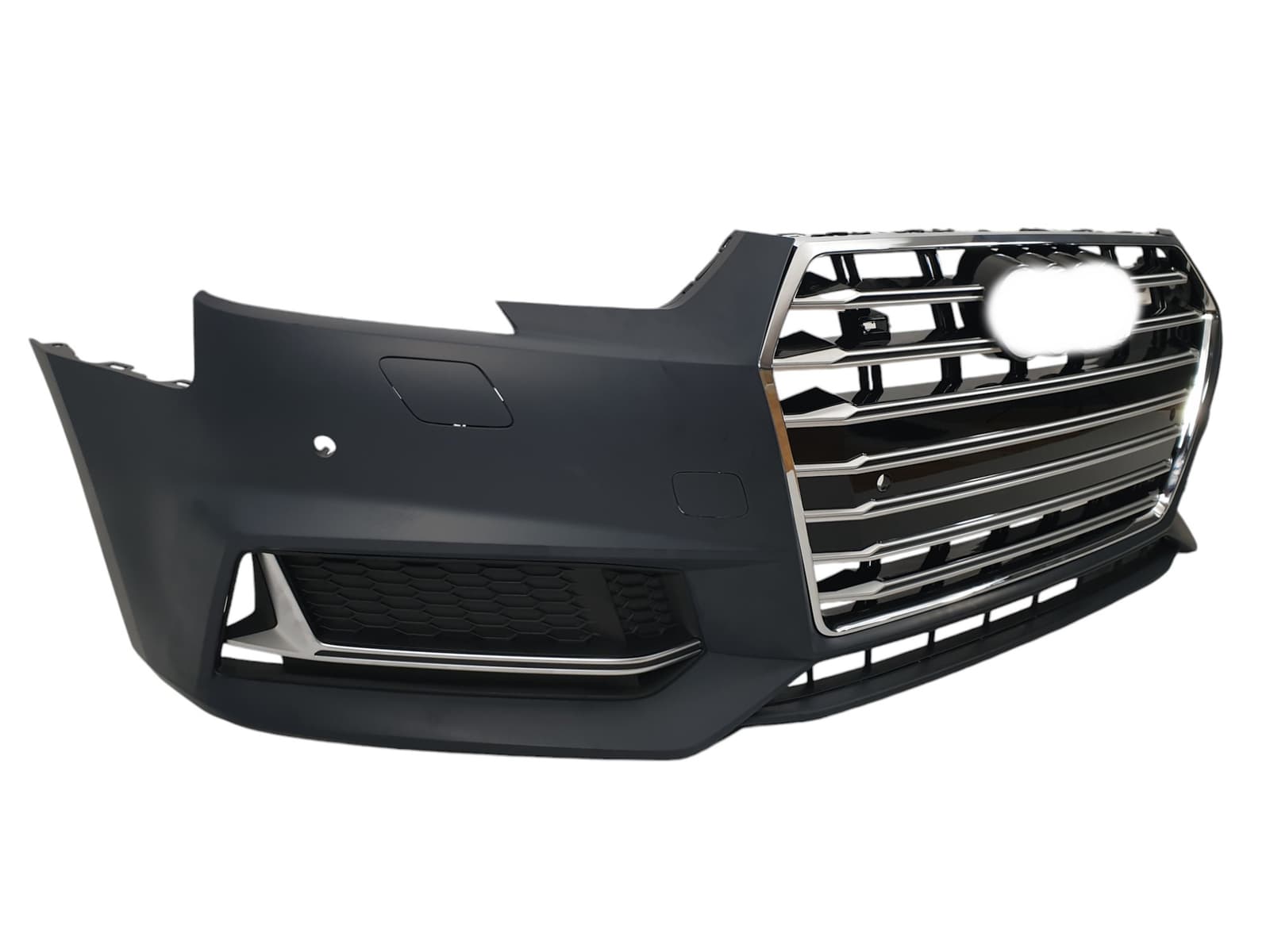 Передній бампер (в стилі S4) на Audi A4 B9 2015-2019 року 2