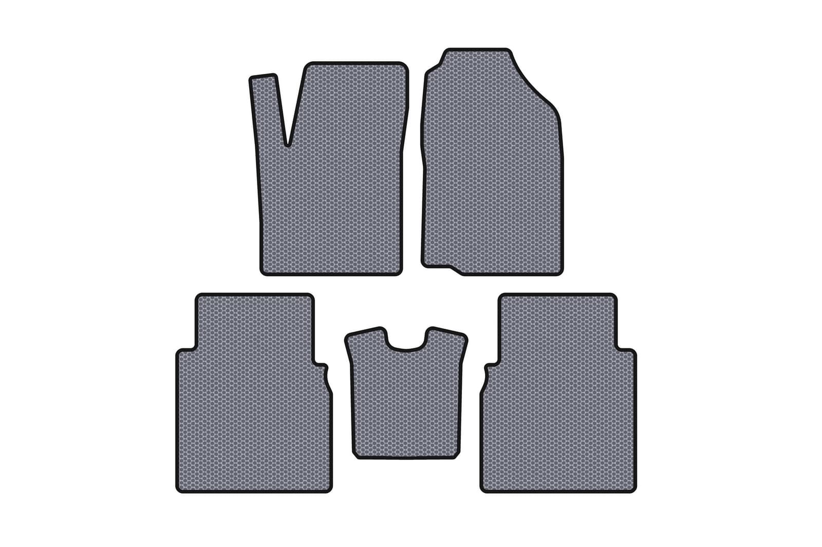 Гумові килимки Carsuit (Сірий)