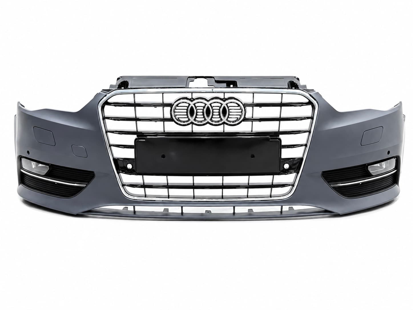 Бампер передній у зборі S-Line BLACK для Audi A3 ХЕТЧБЕК 2014-2017