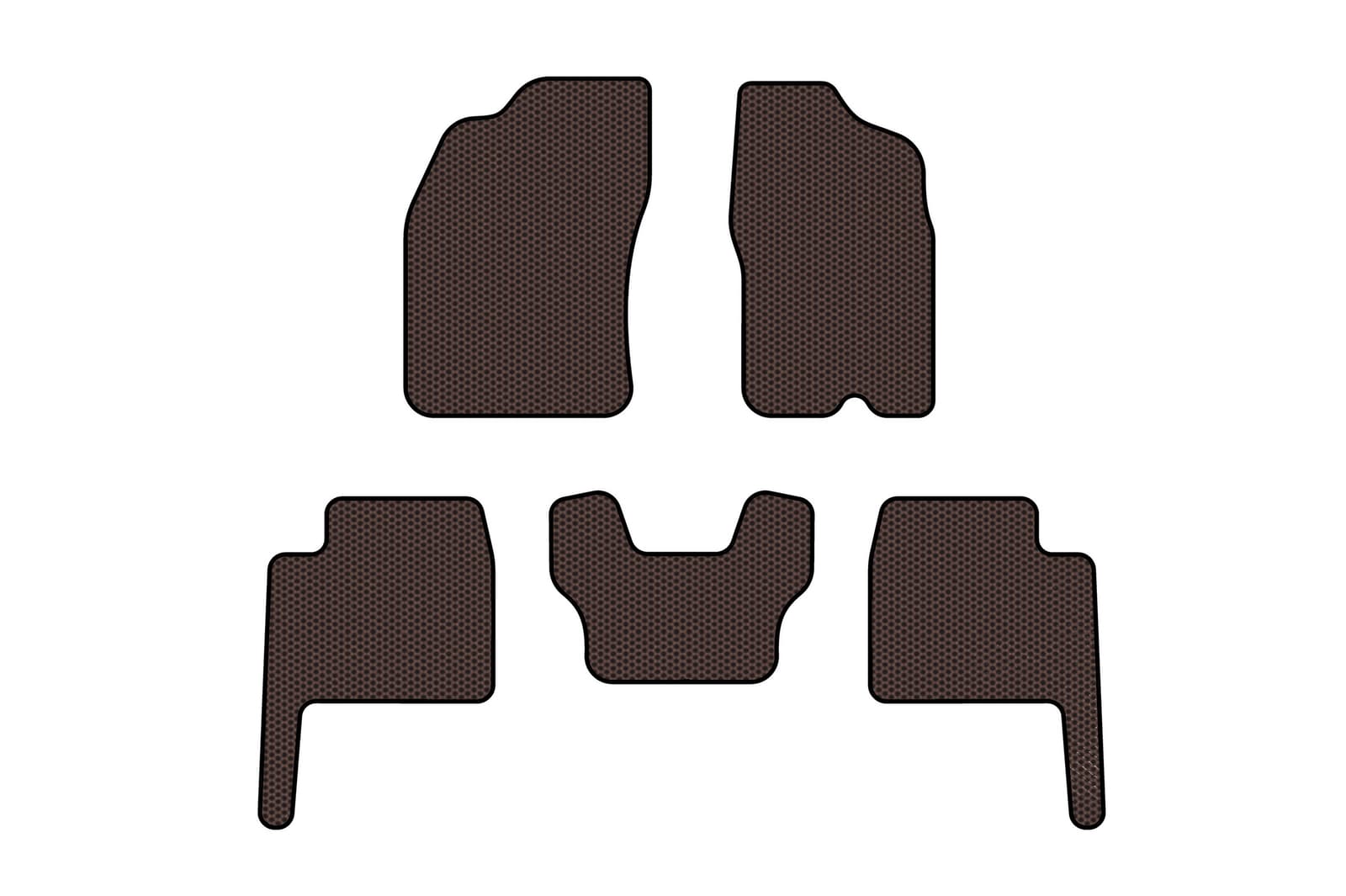 Гумові килимки Carsuit (Коричневий)