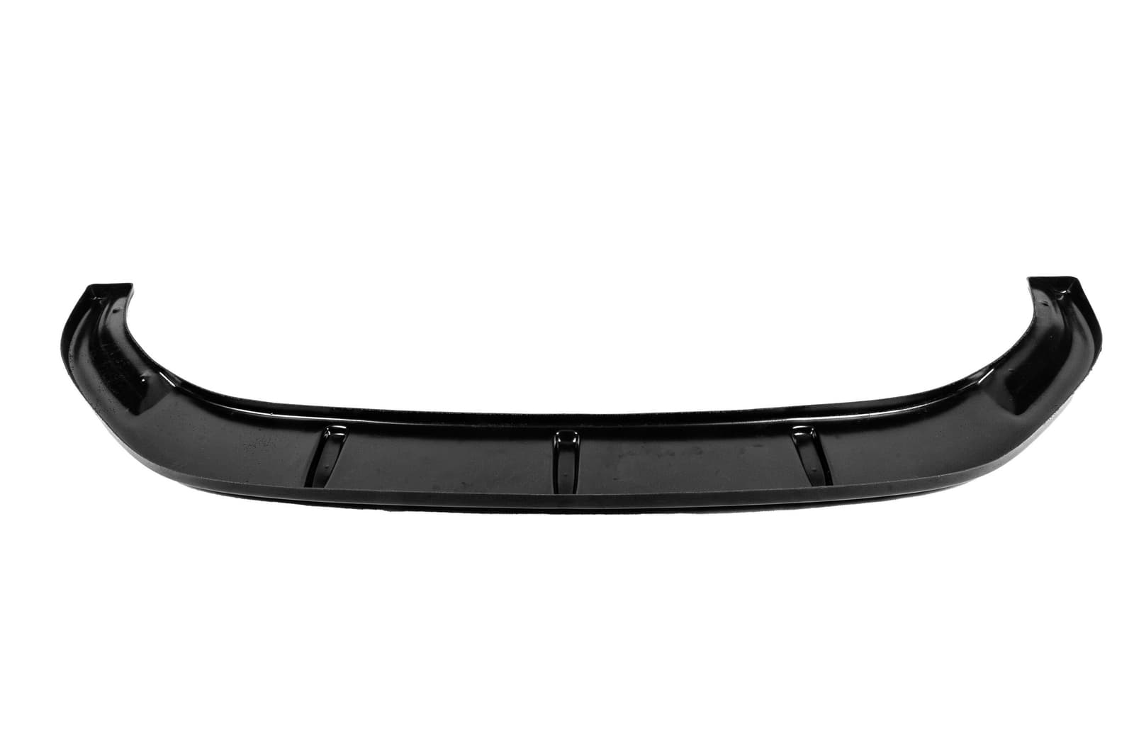 Передня Lip накладка V-1 (для GTI, 2012-2017, чорний глянець) 5