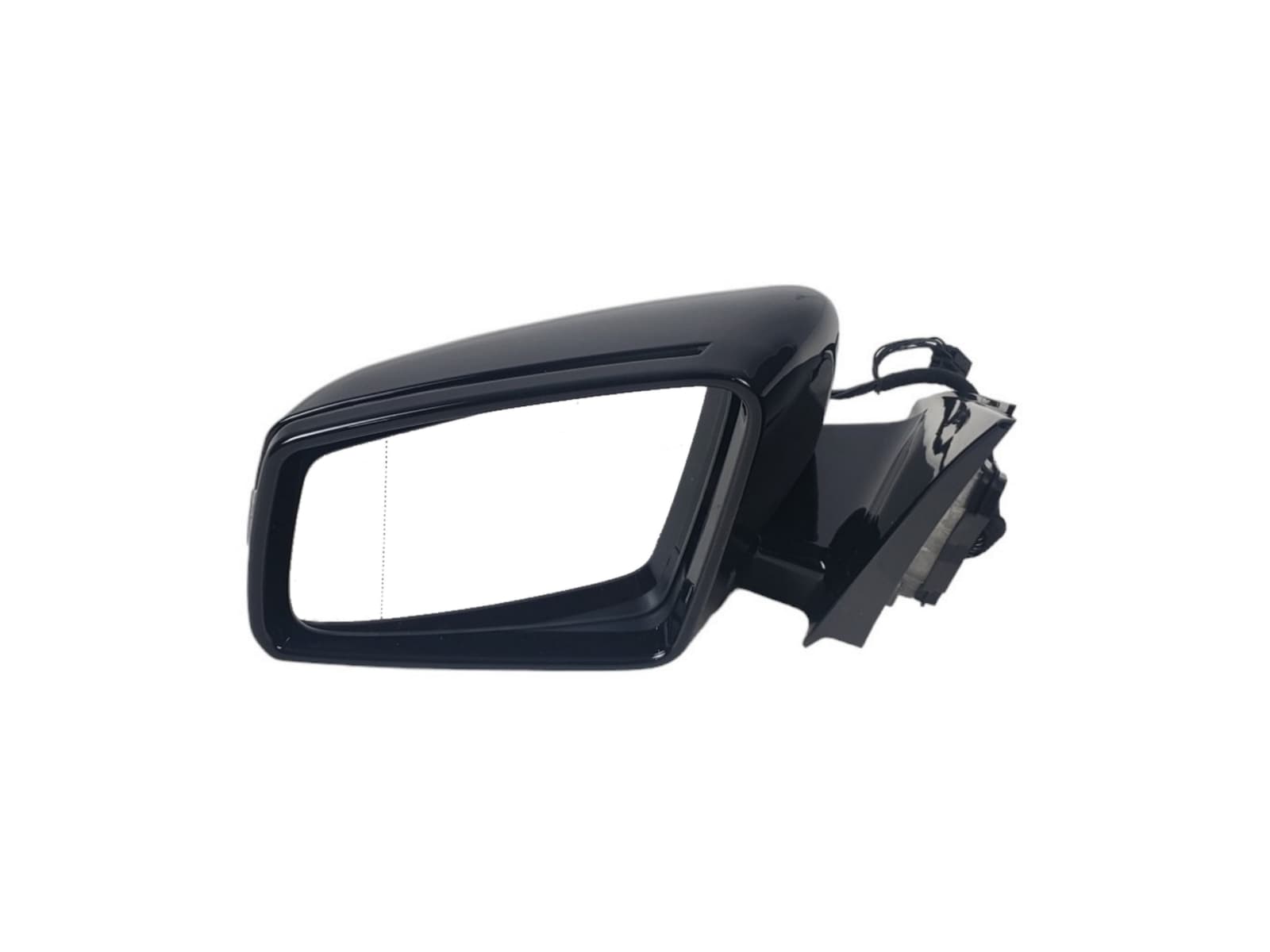 Дзеркало в зборі LH (Чорне) на Mercedes-Benz E-Class W212 2009-2013 року