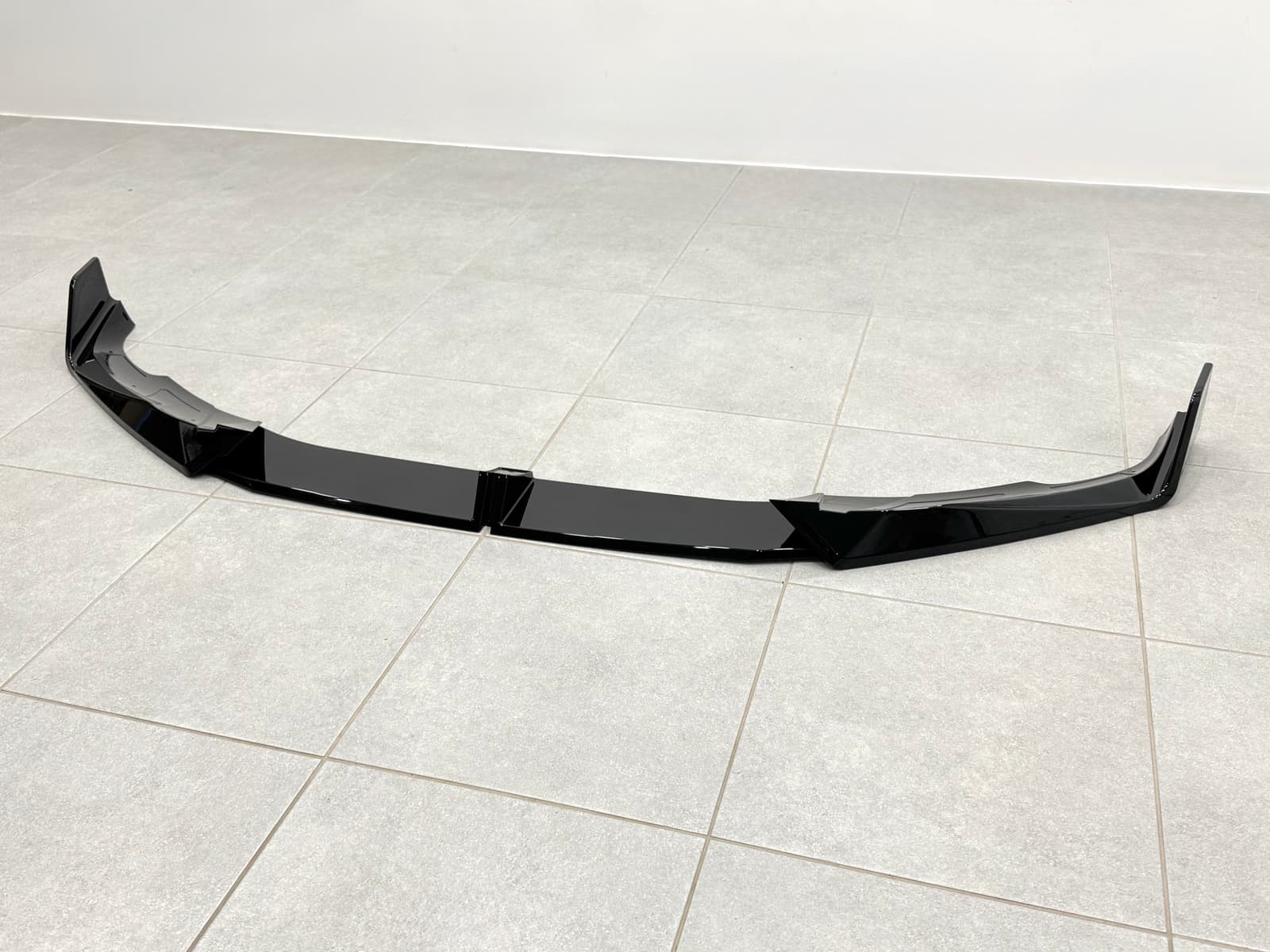 Юбка переднього бампера M-Performance LCI для BMW X3 G01 / X4 G02 2022-2024 ABS пластик, чорний глянець 4