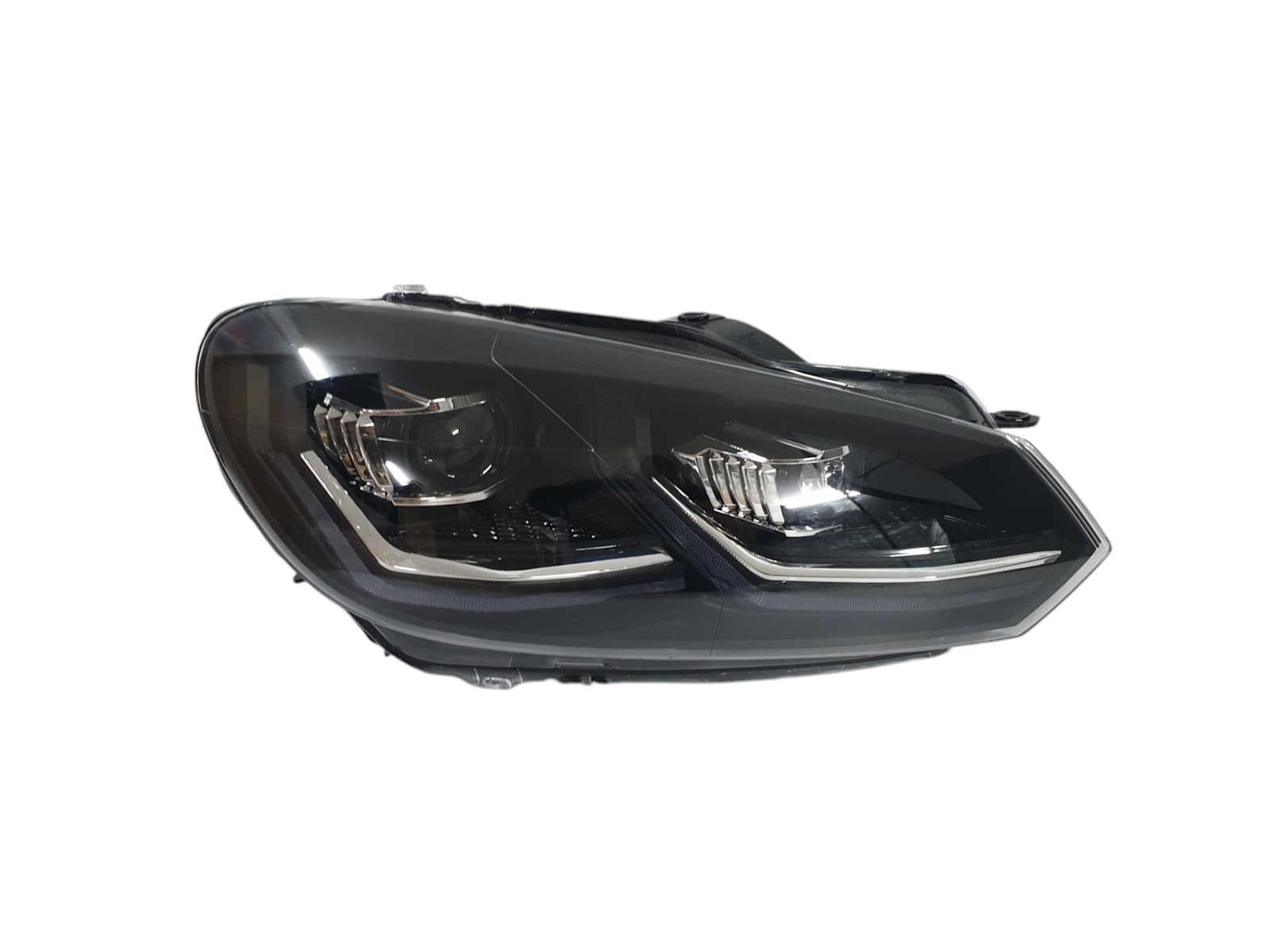Передні фари (Full Led апгрейд в Golf VII 2017+) на Volkswagen Golf VI 2008-2012 року 2