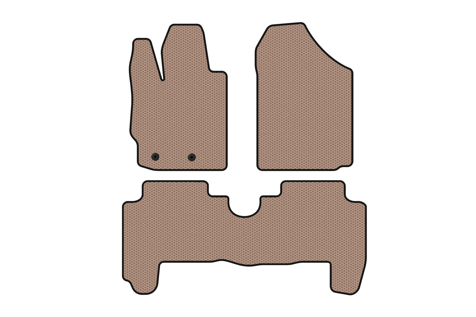 Гумові килимки Carsuit (HB, 5-ти дверний, бежевий)
