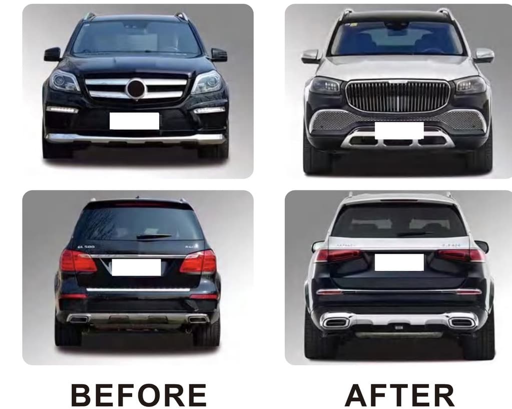 Комплект рестайлінгу з X166 в GLS X167 Maybach (Type-A) 2