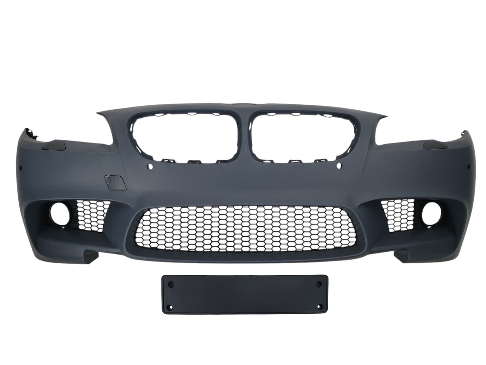 Передній бампер (стиль M5) під туманки на BMW 5 Series F10 / F11 2010-2017 року