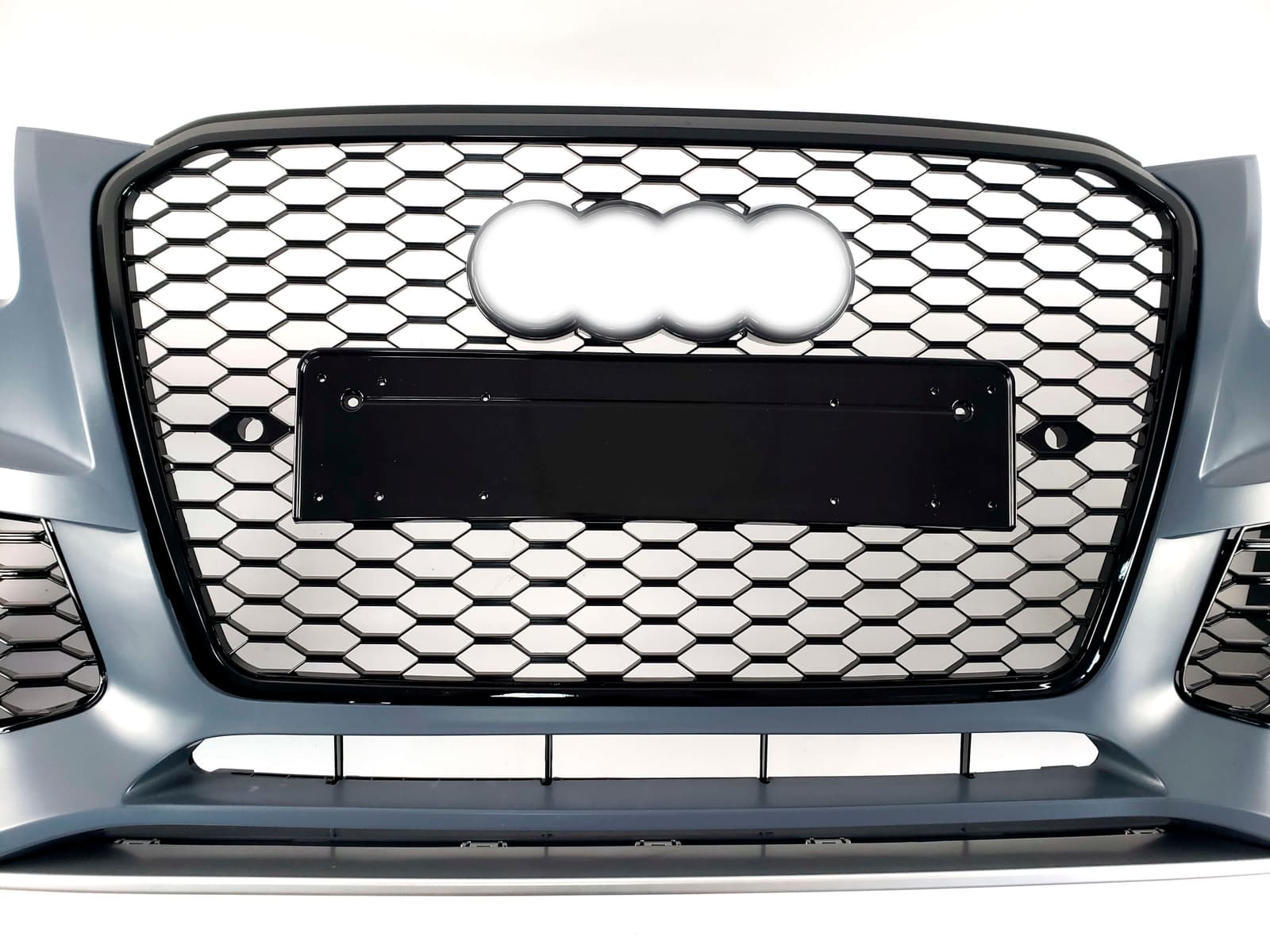 Передній бампер (в стилі RSQ5) V1 на Audi Q5 8R 2012-2016 року 3