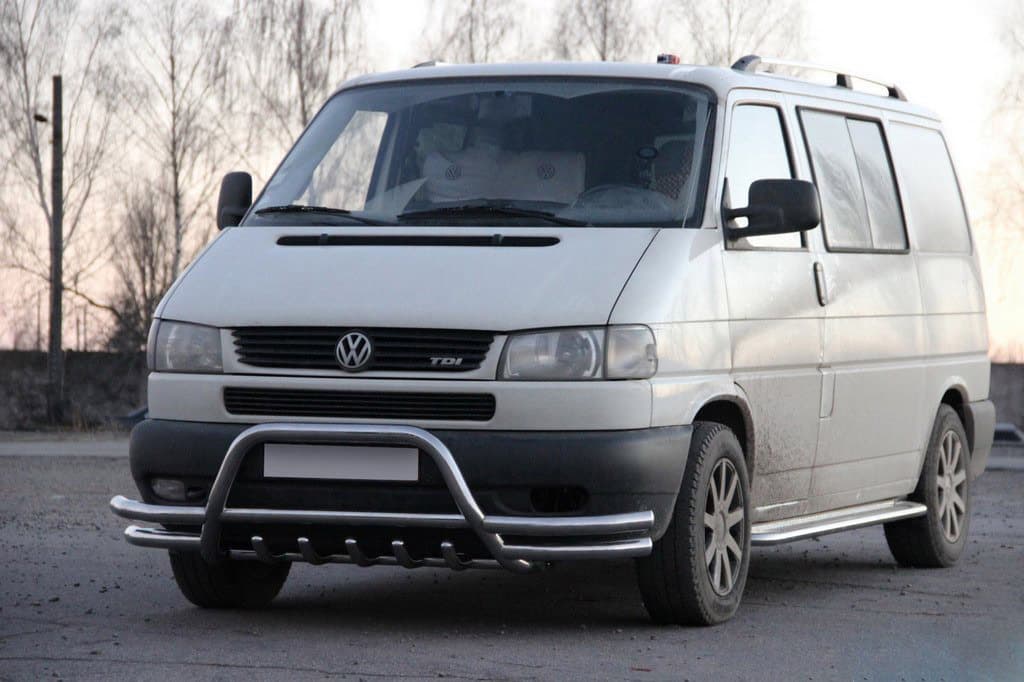 Кенгурятник WT003 Plus-2 (нерж)