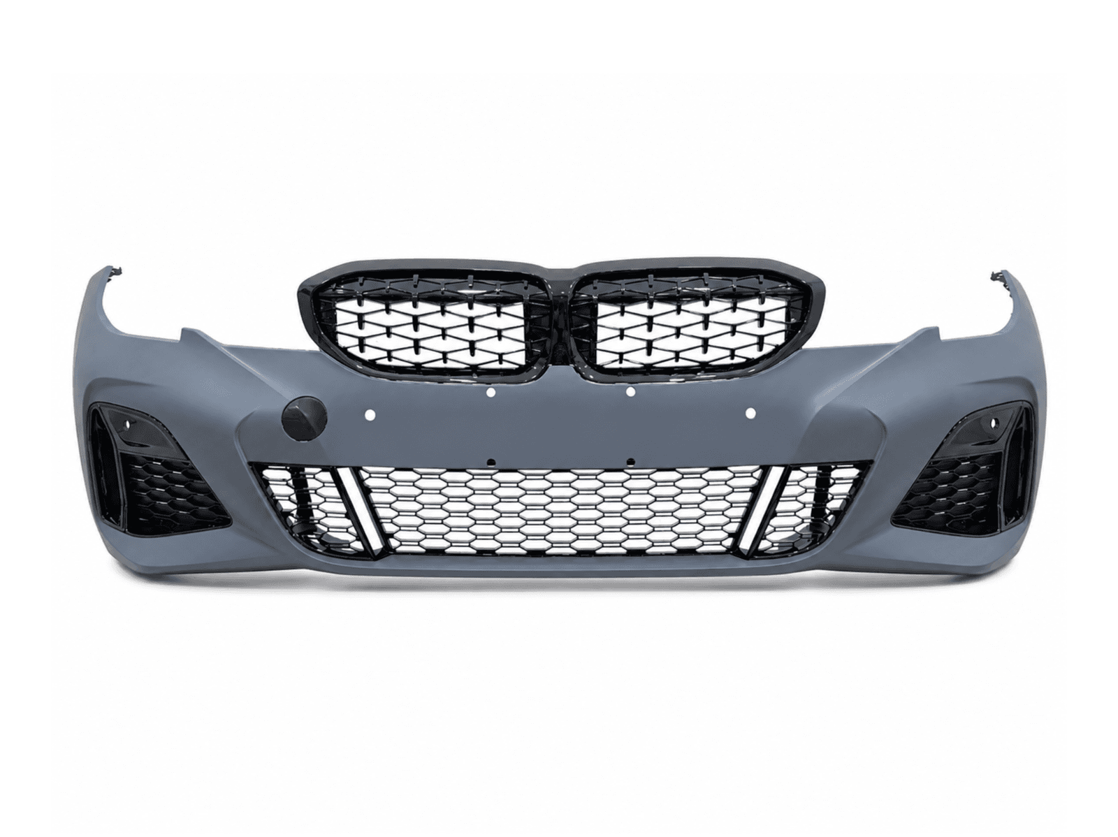 Бампер передній з решіткою M340i Shadowline BMW 3 series G20 2018-2022