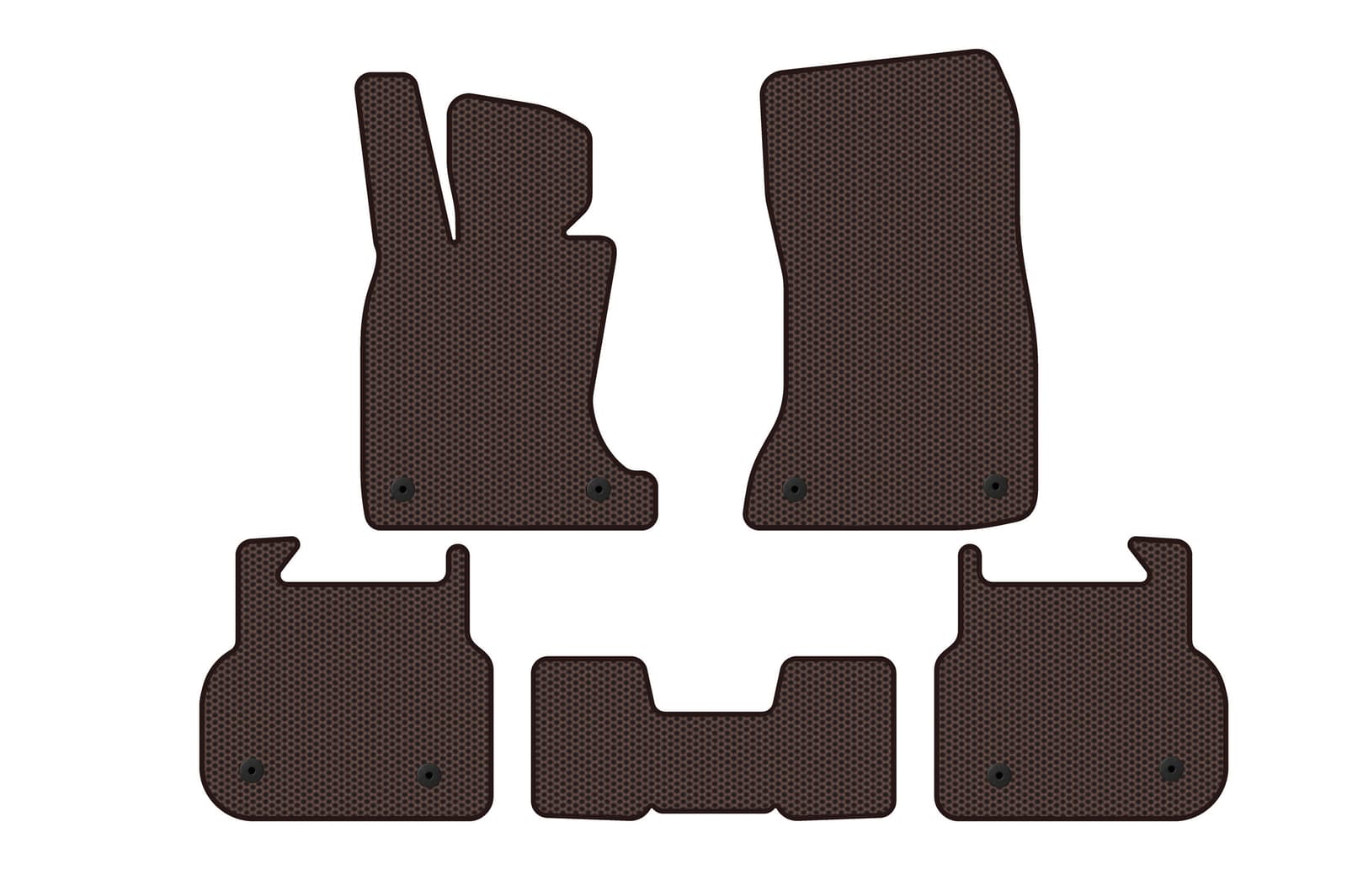 Гумові килимки Carsuit (для F01, коричневий)