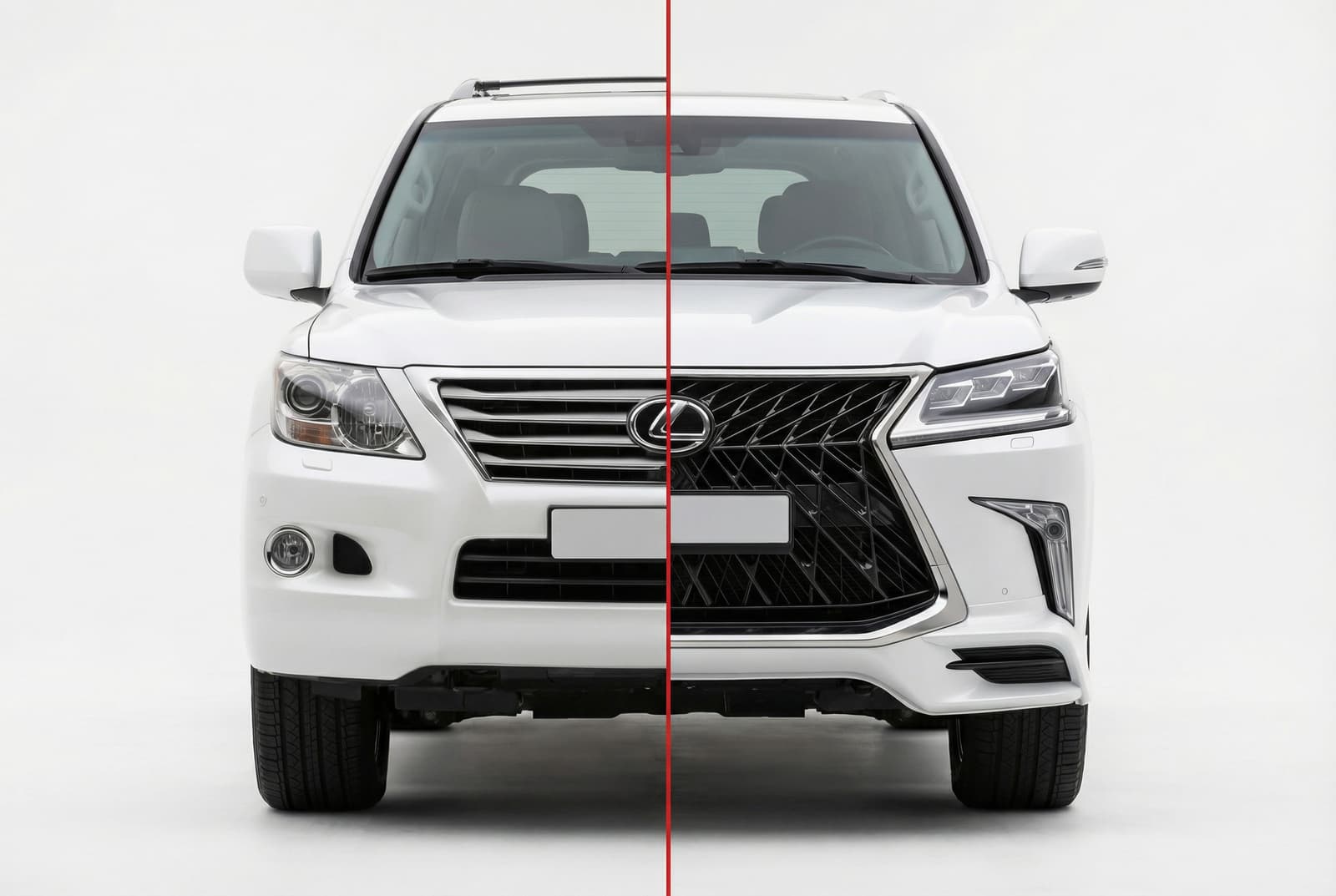 Комплект рестайлінгу з моделі 2008-2016 на TRD Superior (2016-2020)