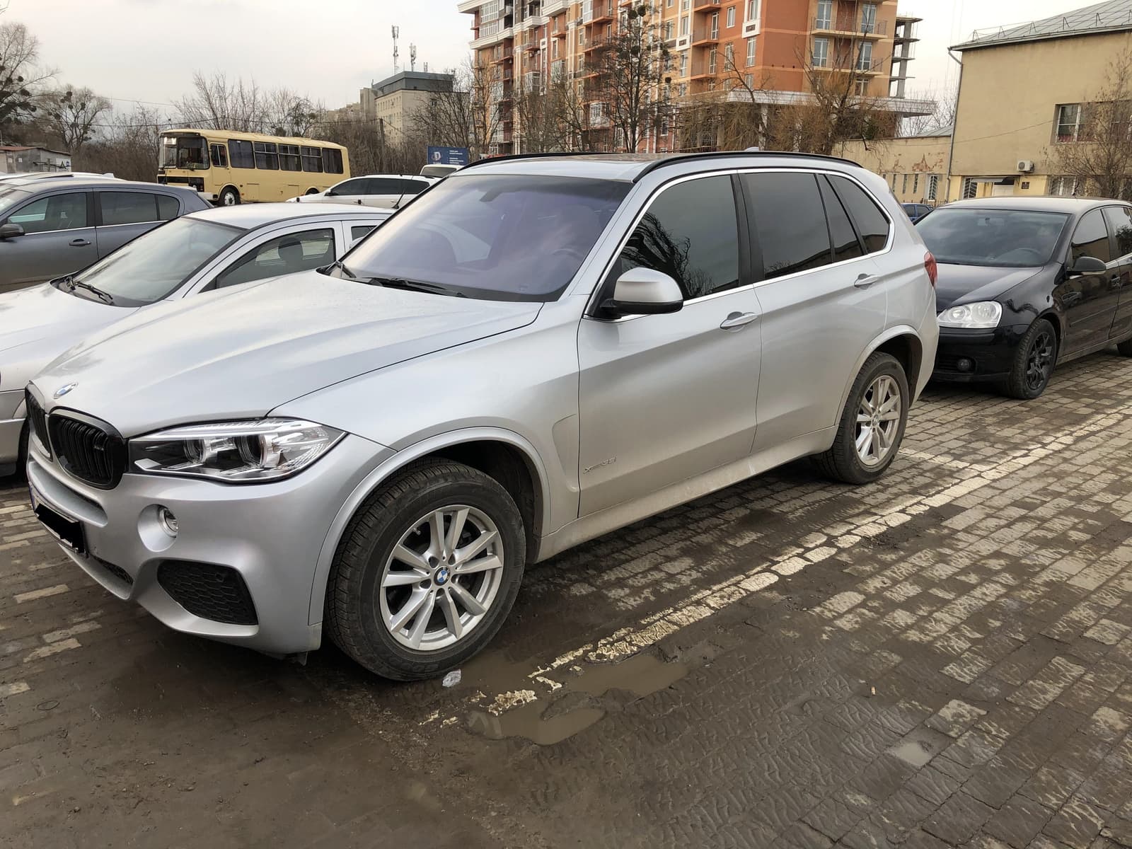 Накладки на пороги (стиль M Sport Paket) на BMW X5 F15 2013-2018 року 4
