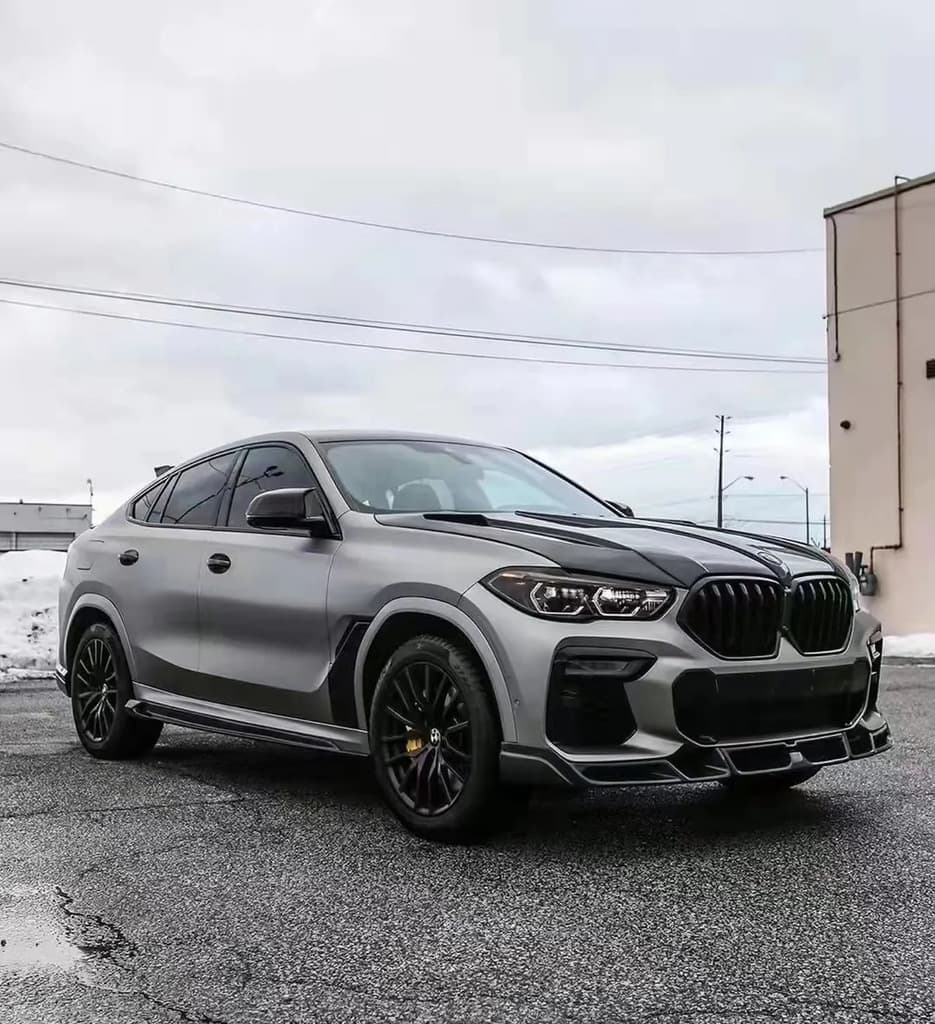 Комплект обвісів з капотом Carbon V2 (2018-2022)