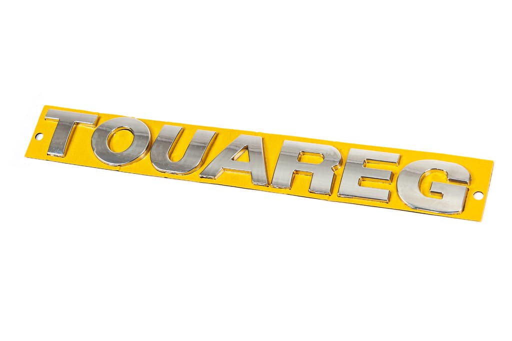 Напис Touareg (230мм на 25мм)