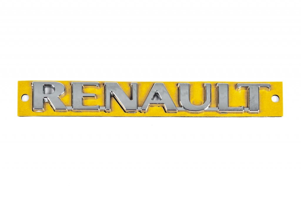Напис Renault 5255A (131мм на 16мм)