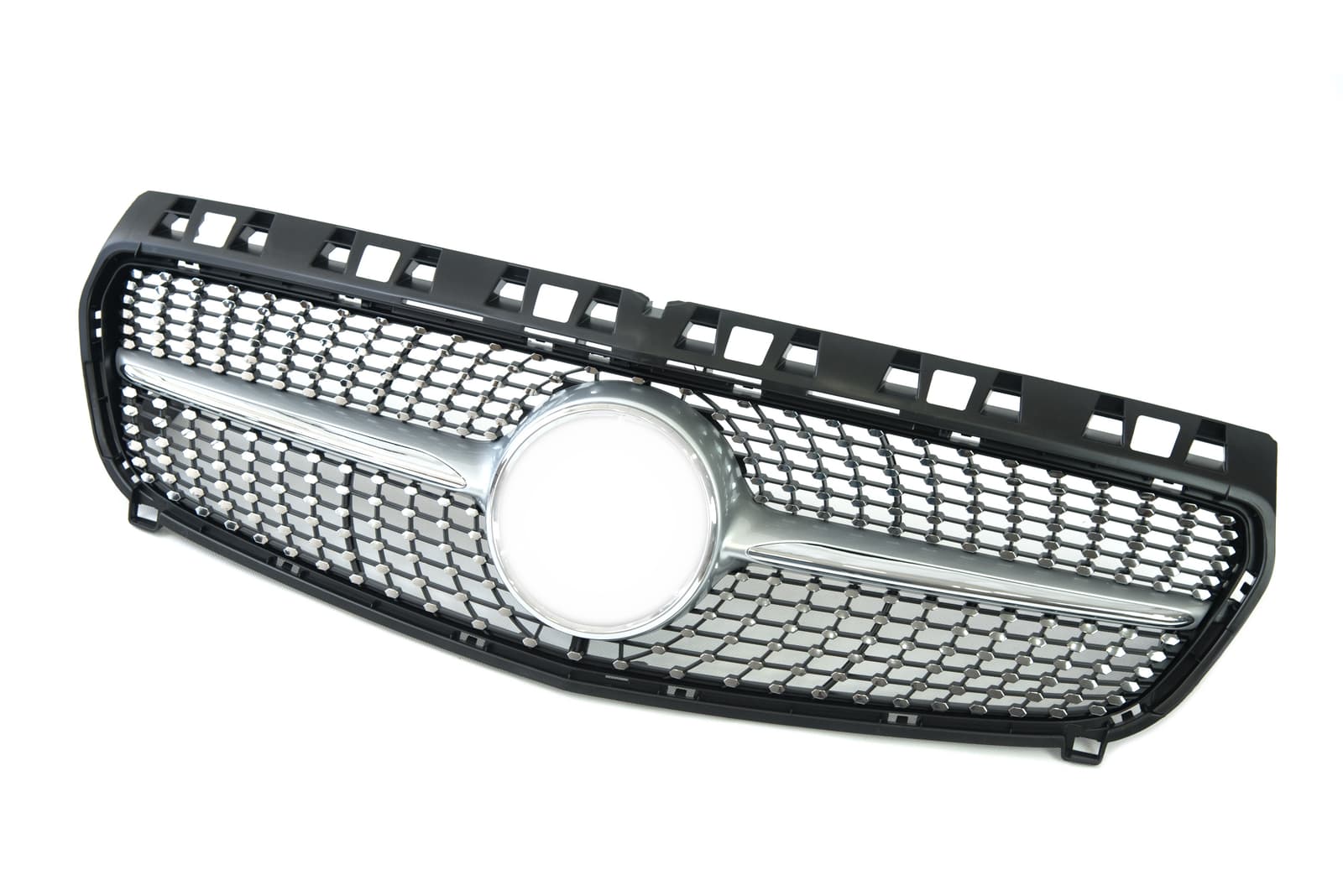 Решітка радіатора Silver Diamond на Mercedes-Benz A-Class W176 2012-2015 року 2