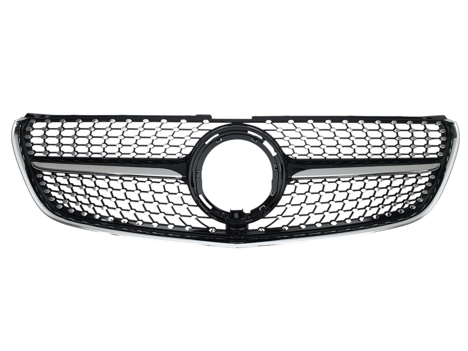 Решітка радіатора (Diamond Black) на Mercedes-Benz V-Class W447 2019-2023 року
