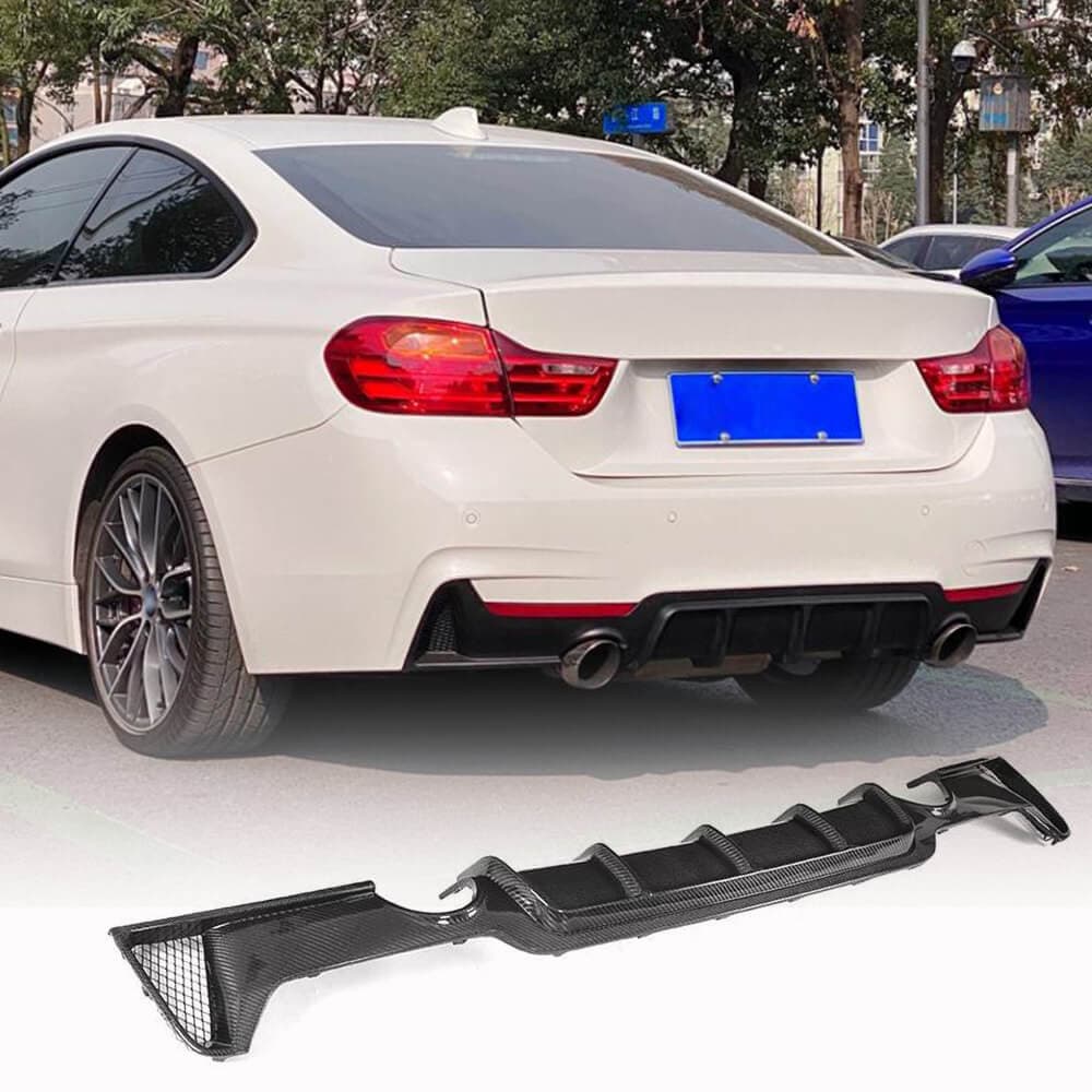Дифузор заднього бампера V3 (для M-Sport, Карбон)