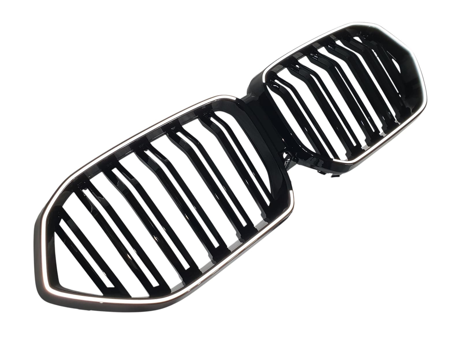 Ніздрі Чорний глянець LED (Iconic Glow) 2bar на BMW X6 G06 2019-2022 року 2