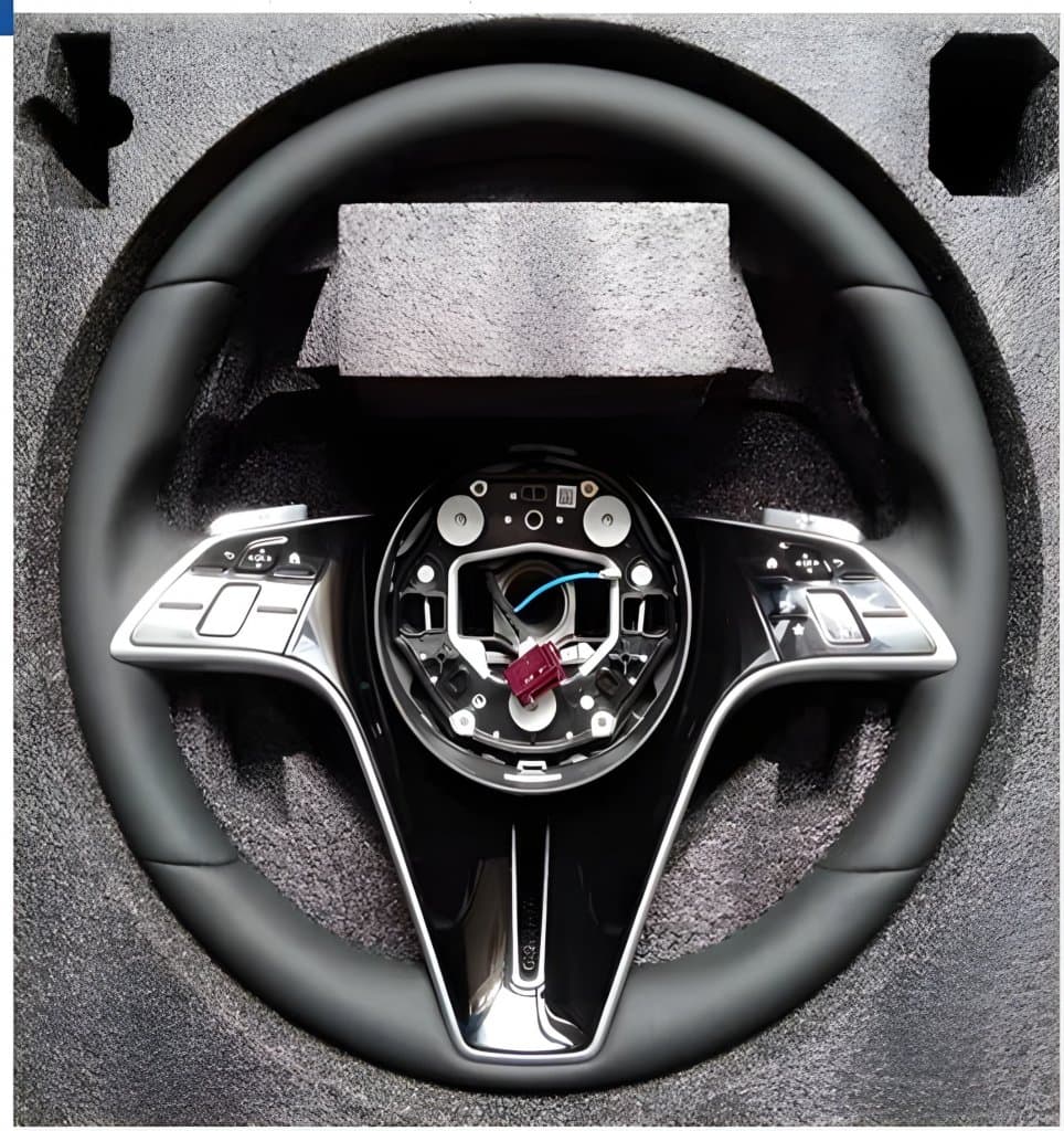 Кермо Maybach-Style (чорний + сірі кнопки, 3pin)