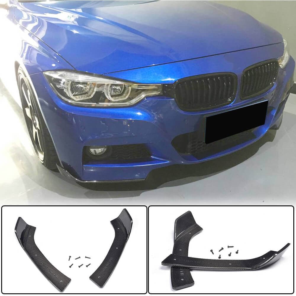 Накладки на передній бампер Flap (для F30 M-Sport, Карбон)