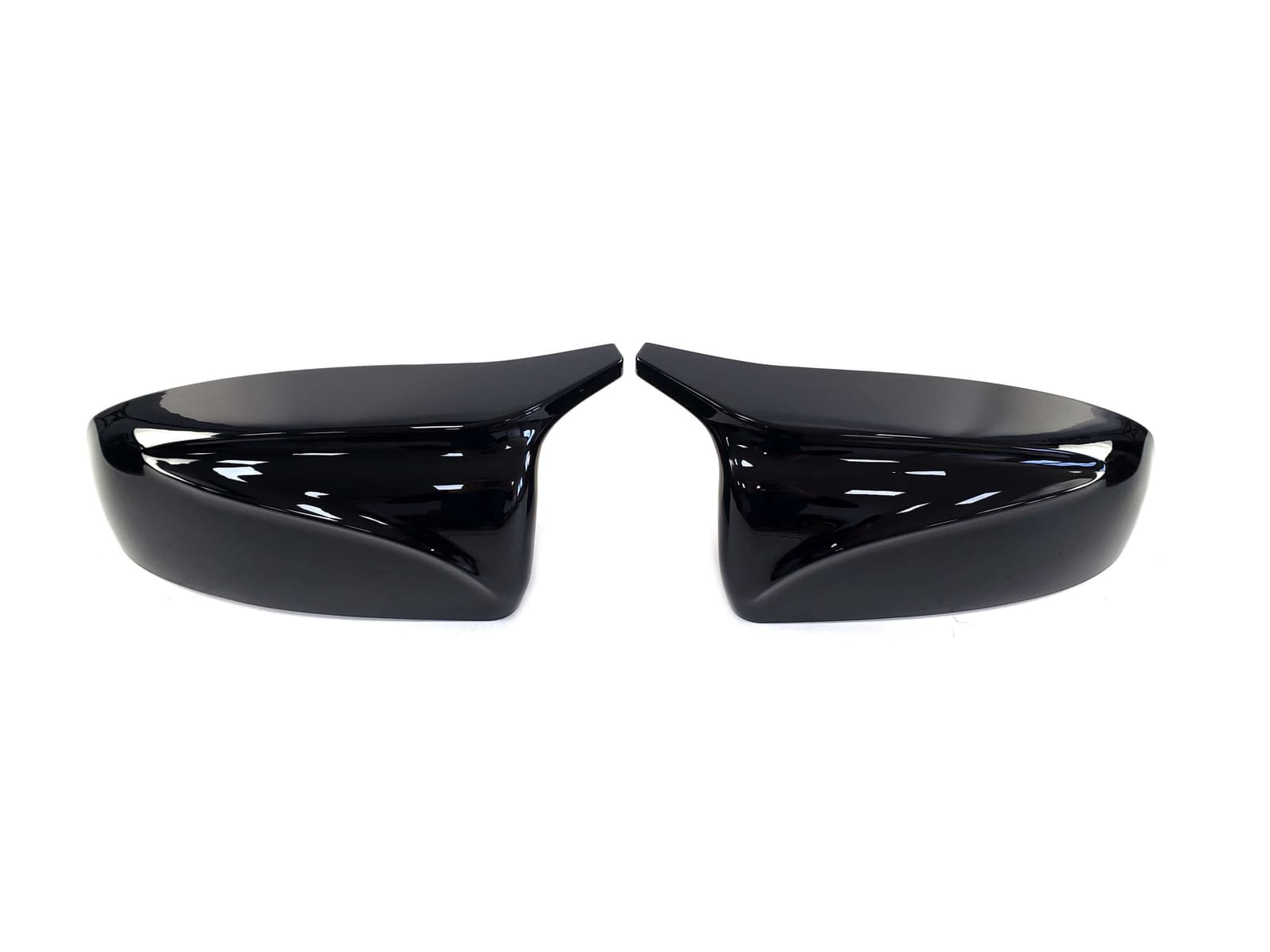 Накладки на дзеркала Чорний глянець (M - Look) на BMW X5 E70 2010-2013 року 2